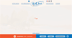 Desktop Screenshot of camping-lacdorient.com